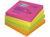 Staples Notitieblok Rainbow 76 x 76 mm, assorti (pak 12 blokken) artikel afbeelding