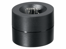 Papercliphouder MAUL Pro Ø73mmx60mm zwart