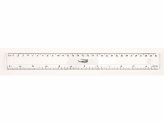 Liniaal SPLS 300 mm transparant artikel afbeelding