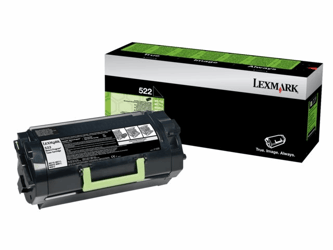Lexmark Toner Kit zwart return program 522 - 6000 pagina's - 52D2000 artikel afbeelding