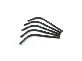 Buigrietje papier (FSC®) zwart, ø 8 mm / 21cm