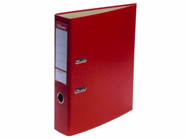Esselte Kunststof ordner Rugbreedte 75 mm, rood