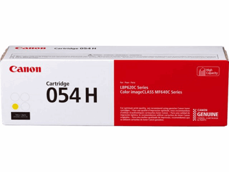 Canon 054H Toner, Geel artikel afbeelding