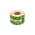 Waarschuwingsetiket Rillprint heavy 46x125mm groen