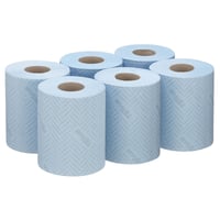 Poetsrol KC WypAll L10 1-laags 18,3cm106m 280vel blauw 6220