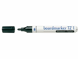 Viltstift Legamaster TZ 1 whiteboard rond 1.5-3mm zwart