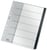 Tabblad Leitz Recycle A4 11-gaats 1-31 extra breed PP