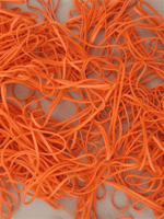 CULTO Elastiek Oranje No.22-60/1,5mm Zak 1kg