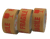 Papieren Tape ECO 50mm breed x 50mtr. Fragile Glas. Doos 36 rol