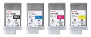 Canon Inktcartridge PFI-102 Single Pack 0898B001 geel