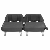 Onderwagen voor kringloopmateriaal verzamelaar kunststof, zwart, aan elkaar te koppelen l x b x h = 606x374x212 mm
