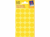ETIKET AVERY ZWECK 3007 18MM GEEL 96ST artikel afbeelding