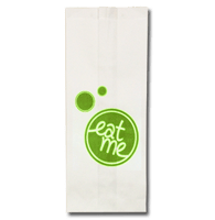 Eat me snackzakken 1 pnd perfo, nr. 27, 13/8½×32 cm