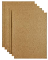 Kopieerpapier Papicolor A4 200gr 6vel kraft bruin