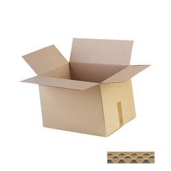 Amerikaanse Vouwdoos 1170x770x1000mm, kleur bruin, BCA-Golf 15mm, Fefco 0201