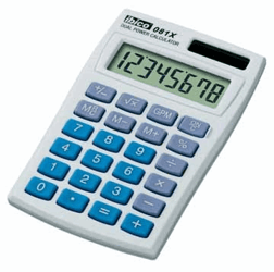 REKENMACHINE IBICO 081X artikel afbeelding
