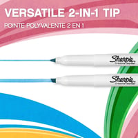Markeerstift Sharpie S-note blister à 12 kleuren