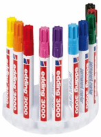 Viltstift edding 3000 rond 1.5-3mm assorti doos à 10 stuks