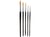 Creotime Penseel Gold Line 1/4/8/12/18 rond/pk5 (pak 5 stuks)