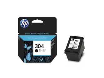 HP 304 Inktcartridge, Zwart artikel afbeelding