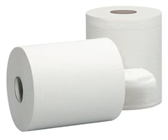 Poetsrol Cleaninq Midi 1-laags 21,5xØ19cmx275m 6 rollen