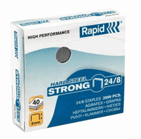 Nieten Rapid 24/8 verkoperd strong 2000 stuks