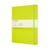 Notitieboek Moleskine XL 190x250mm blanco hard cover lemon green