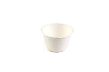 Senza suikerriet bakje rond 4oz / 12cl ø 75 x h45mm