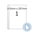Etiket HERMA 8401 A4 EXPR 500 203x297mm wit 500 stuks