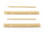 Roerstaafje hout (FSC®) per stuk verpakt in FSC® papier, 110 x 5 x 1 mm