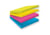 Memoblok Post-it 2014 Super Sticky 76x76mm smart kubus Rio