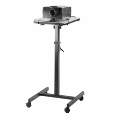 Beamerwagen hoogteverstelling 800 - 1250 mm afmeting apparaatplateau b x d = 400x500 mm artikel afbeelding