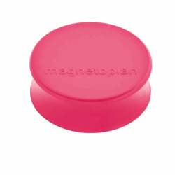 Ergonomische magneet, Ø 34 mm, VE = 50 stuks, roze