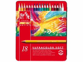 Kleurpotloden Caran d'Ache Supracolor 18stuks assorti
