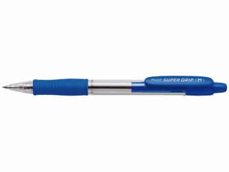 BALPEN PILOT SUPERGRIP DRUKKNOP BLAUW artikel afbeelding