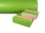 50cm x 200 mtr. bruin kraftpapier, 60 gram, groen