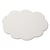Design whiteboard, geëmailleerd THOUGHTS - wolkje b x h = 880x580 mm, wit