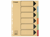 TABBLADEN ESS A4 23R KARTON 6DLG GEKL TABS CH artikel afbeelding