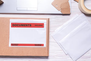 JIPSNEL Doculop© C6 Documents Enclosed- Paklijst enveloppen