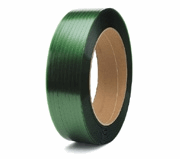 PET Band 15,3mm, 0,72mm dik, 1500mtr per rol, kern 406mm, groen artikel afbeelding