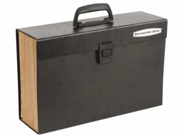 Sorteerkoffer Bankers Box Handifile 19-vaks zwart