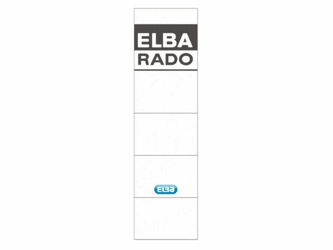 RUGETIKET ELBA RADO 44X159MM WIT artikel afbeelding