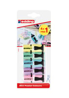 Markeerstift edding mini pastel assorti 5 stuks