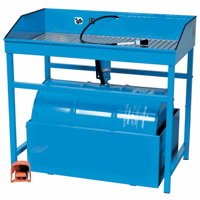 Professionele, staande onderdelenreiniger, voor vatinhoud 200 l apparaat apart uitwendige b x d x h = 1135x660x870 mm