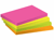 Staples Notitieblok Rainbow 127 x 76 mm, assorti (pak 12 x 100 vel) artikel afbeelding