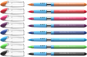Rollerpen Slider Basic Colours XB assorti etui a 8st.