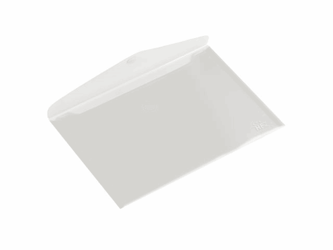 Dossiermap A5 PP velcro transp/pk10 artikel afbeelding