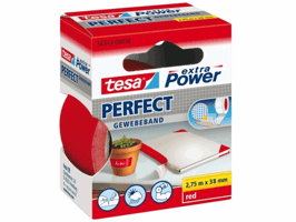 Tesa extra Power Perfect Rood 56343