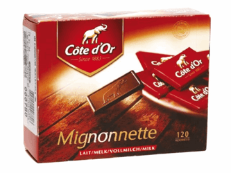 CHOCOLADE COTE D'OR 10GR MIGNONNETTE MELK MONO artikel afbeelding