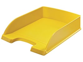 Leitz Plus Brievenbak, Polystyreen, 255 × 70 × 357 mm, Geel